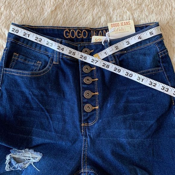 NWT High rise gogo jeans size 7 - Picture 9 of 16